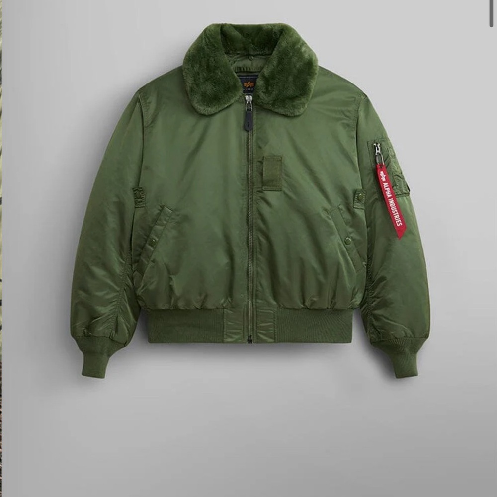 B-15 BOMBER JACKET (HERITAGE) Sage Green